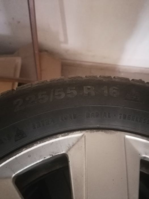 Продавам джанти с гуми 16"