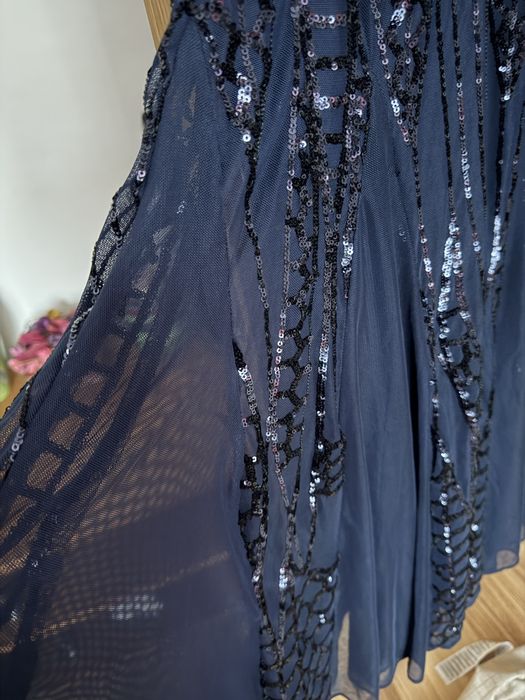 Rochie ocazie M bleumarin