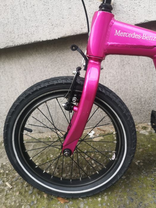 Bicicleta copii Mercedes Benz 16 zoll, 2 in 1, aluminiu, 3 ani+