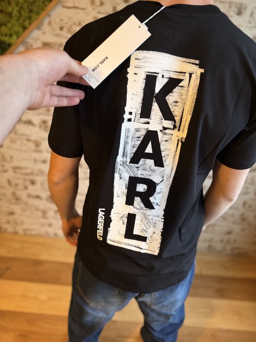 Karl lagerfeld.Мъжка тениска на ТОП ЦЕНА!