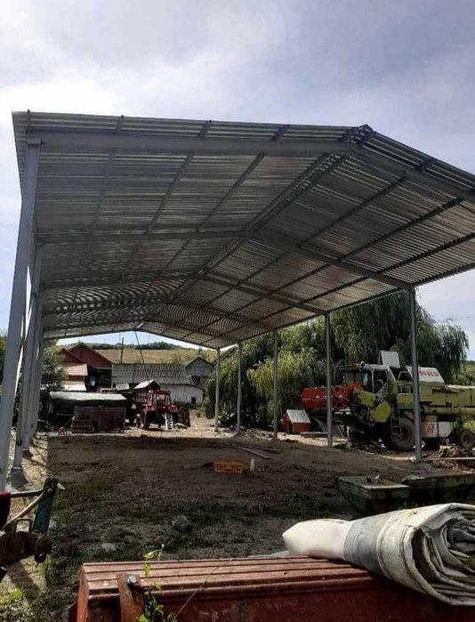 Hale si structuri metalice, agricole, ferme, service, depozit, saivan