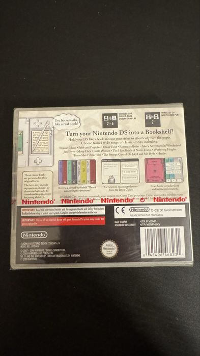Joc SIGILAT de colecție Nintendo DS “100 Classic Book Collection”