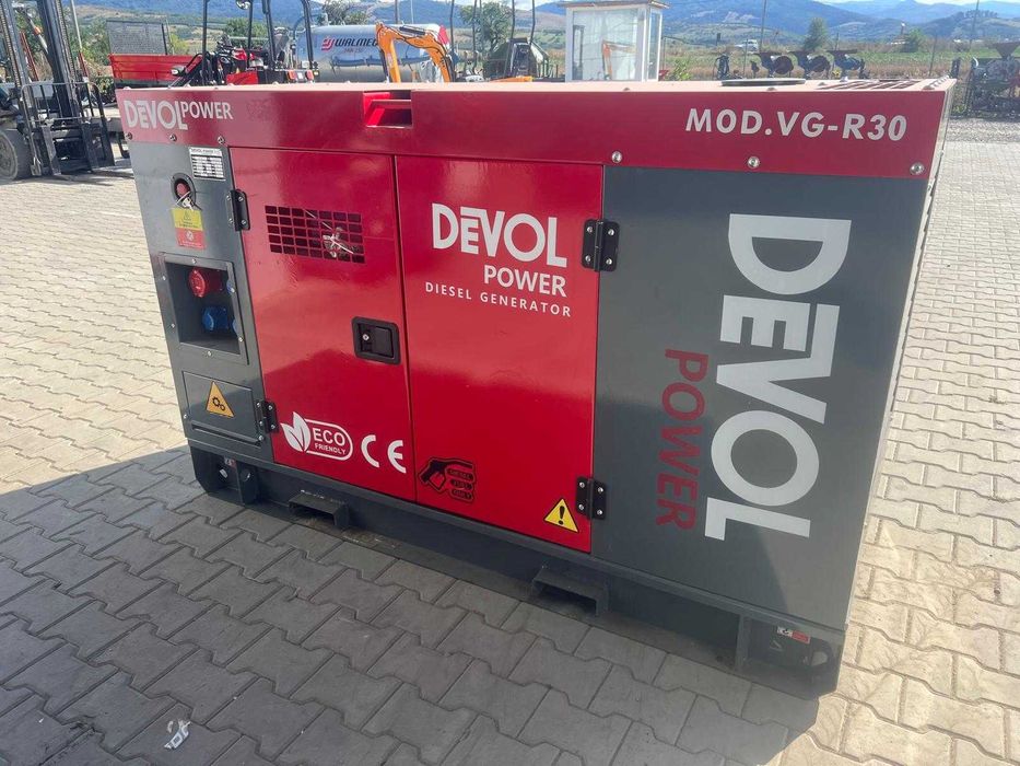 Generator diesel de 24 / 30 / 33 / 40 / 50 / 56 Kw - Silentios , cu Prize , Nou