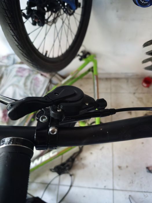 Shimano deore переключатель и монетка
