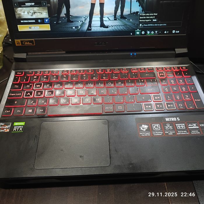 Лаптоп Acer nitro 5 (AN515-45) Nvidia 3060