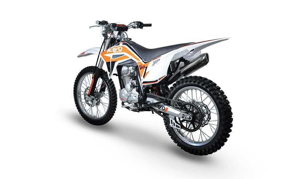 Motocicleta cross enduro offroad Kayo T2 250CC 4T (ROTI 21" - 18")