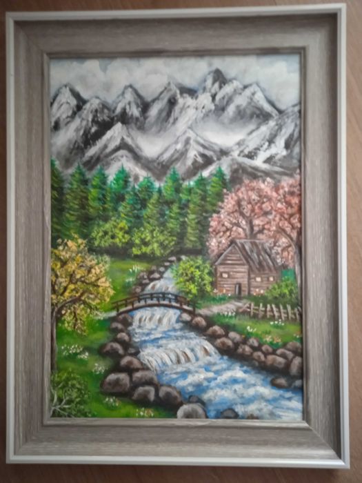 Картини с маслени бои, авторски , размер 20/30 И 20/24СМ.