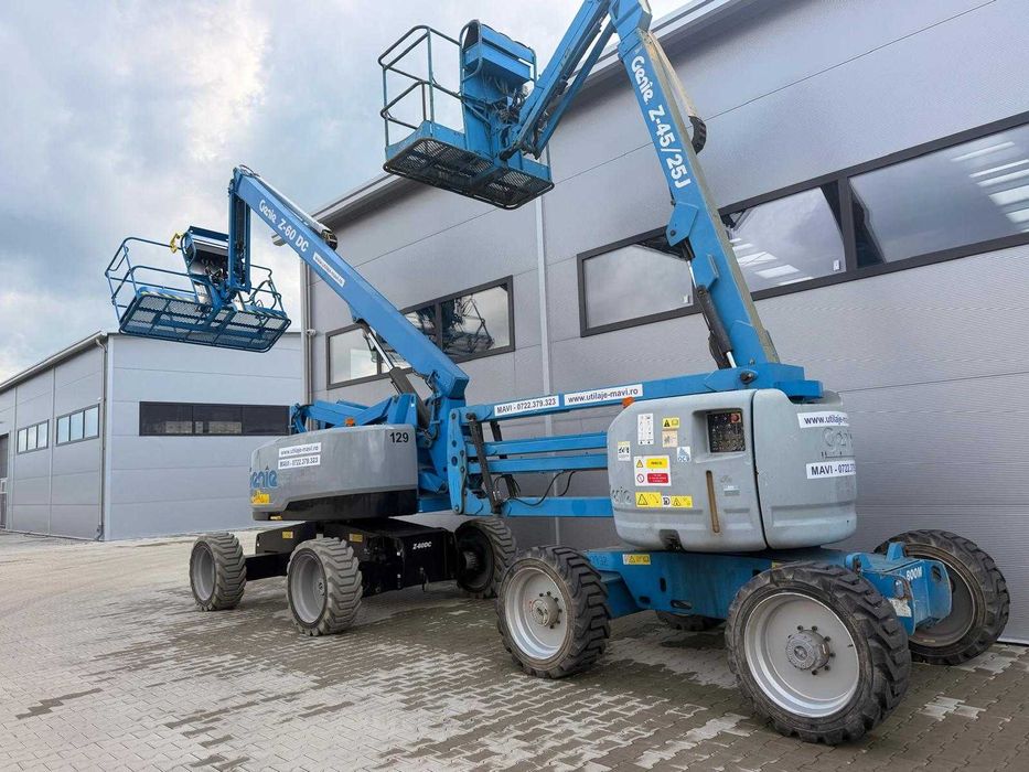 Închirieri Nacele Brașov | Electrice, Diesel, Articulate, Foarfecă | Transport Inclus