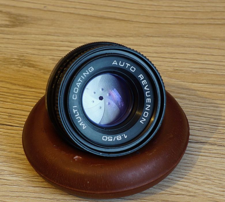 Obiectiv foto manual Auto Revuenon 50mm F/1.8 - montura M42