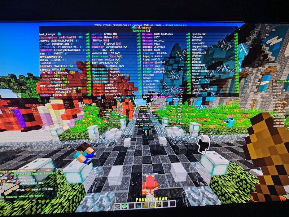 Аккаунт манкрафт лучший донат топ сервера