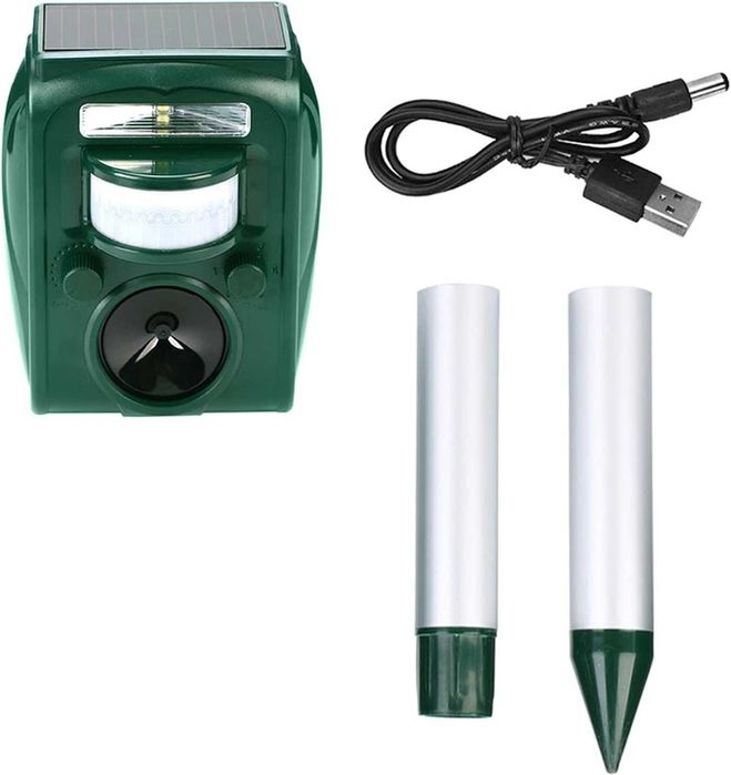 Ултразвуков репелент за котки на открито