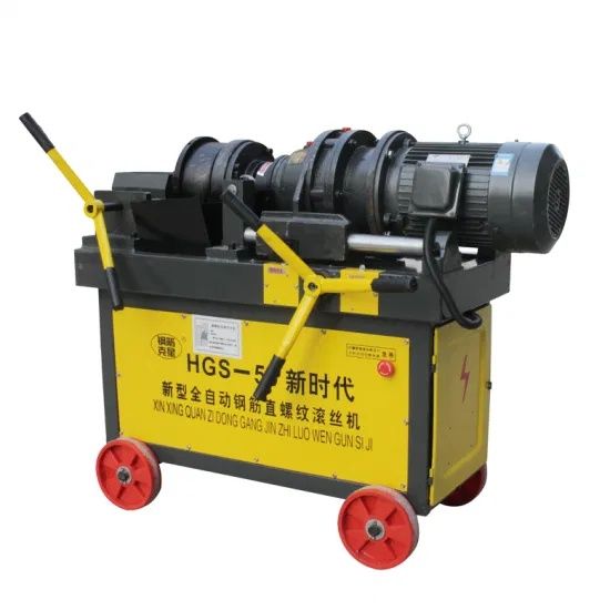 Станок для нарезания резьбы на арматуре