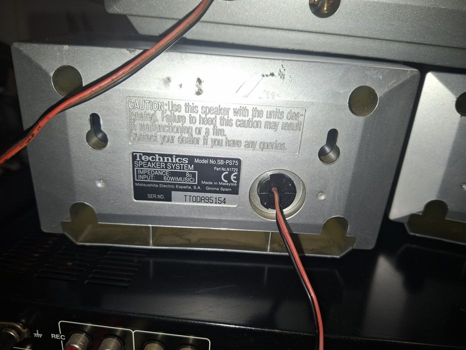 Sistem boxe Technics, SB-PC75 + 2 sateliți SB-PS75
