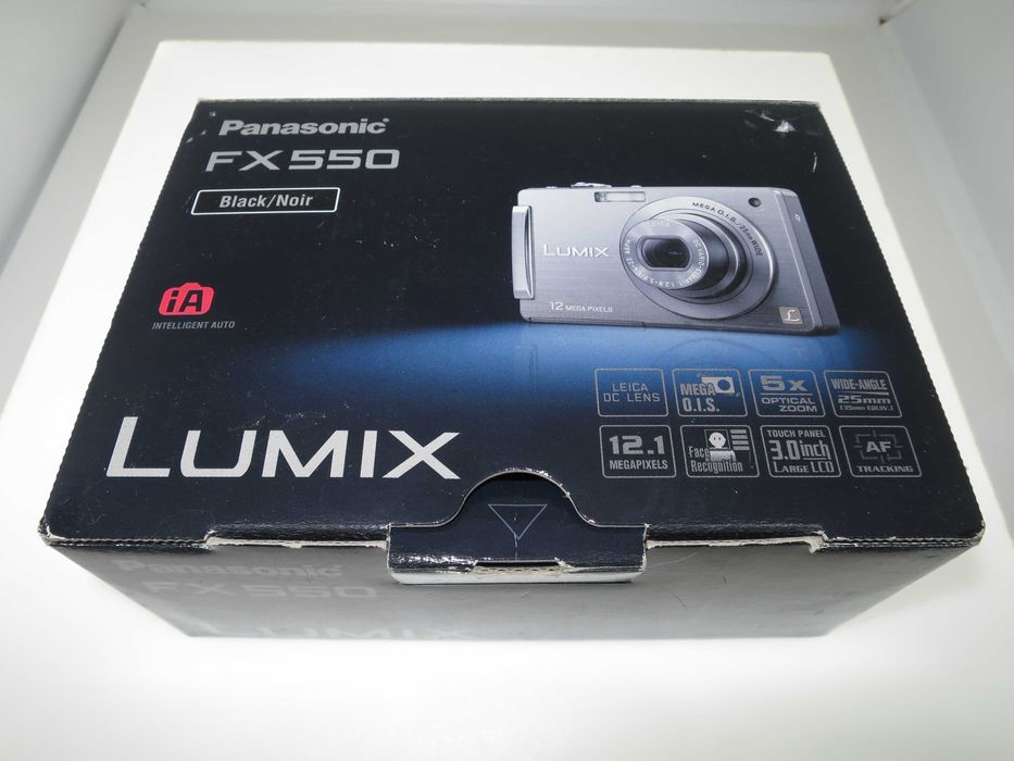 Panasonic Lumix DMC-FX550 компактен фотоапарат Leica камера оптика