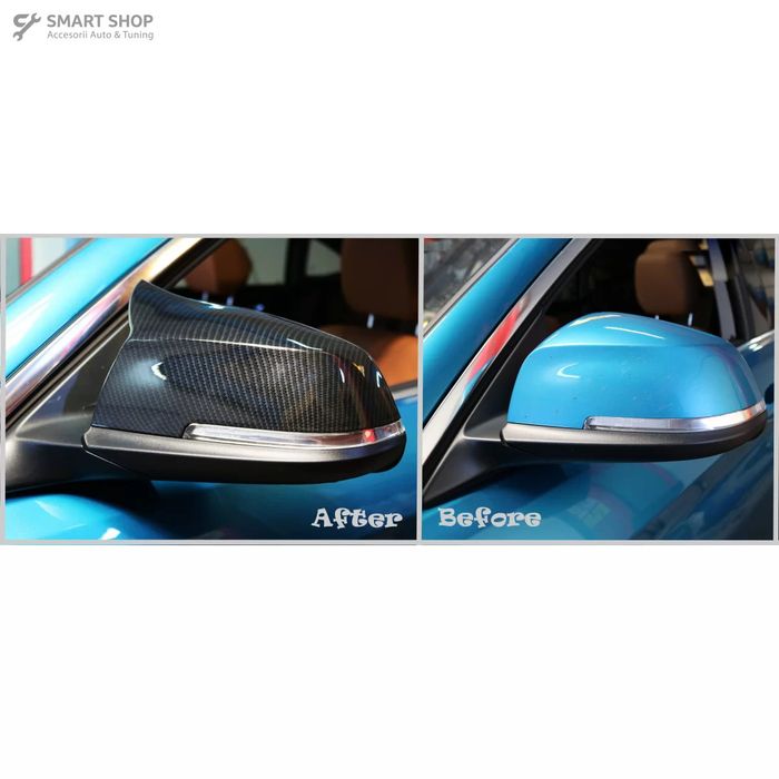 Capace oglinzi BMW Seria 1/2/3/4 Carbon Real