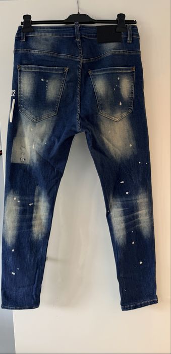 Dsquared2 "ICON" (Тъмносини с пръски боя)