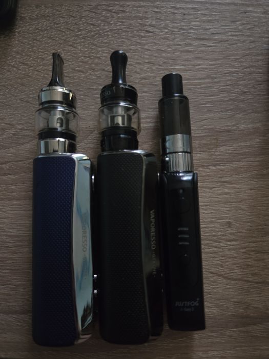 Pachet 3 țigări electronice (2x Vaporesso GTX One + 1x Justfog J-Easy 3) – Stare foarte bună