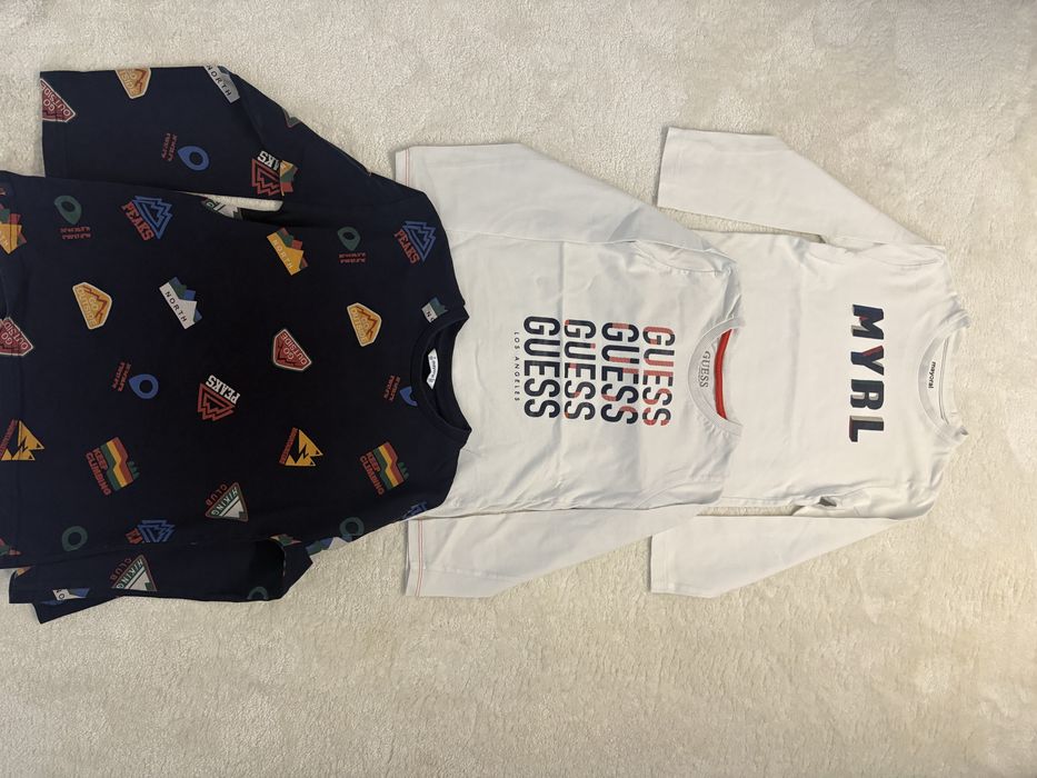 Разпродажба на детски дрехи с размери от 92см до 128см  на марките Guess, Ck, Burberry, Mayoral, Zara   О