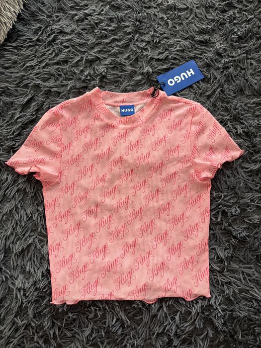 Прозрачна блуза на Hugo