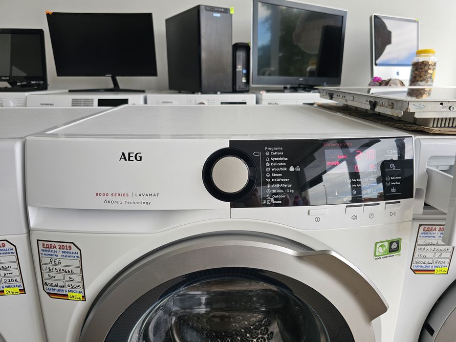 Пералня AEG 8000 Series ÖKOmix