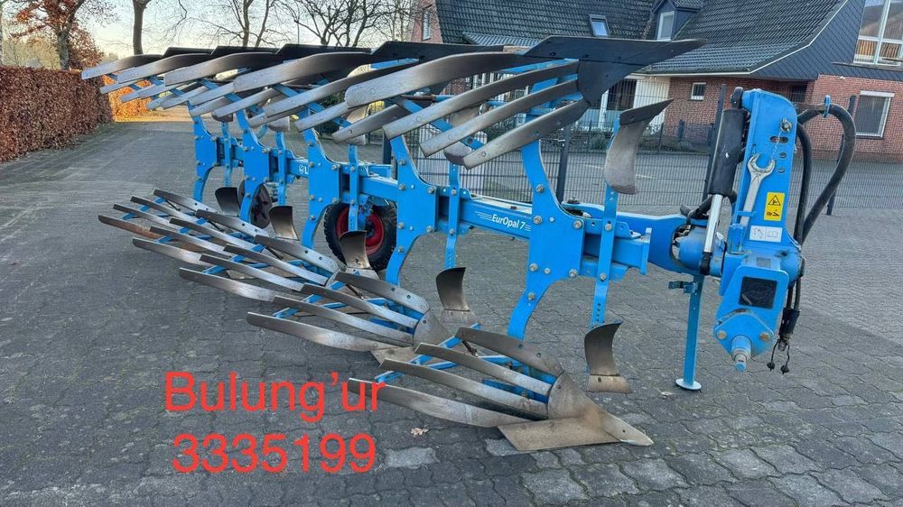 Lemken EurOpal 7 4+1 Claas, John Deere, Case Puma tortadi