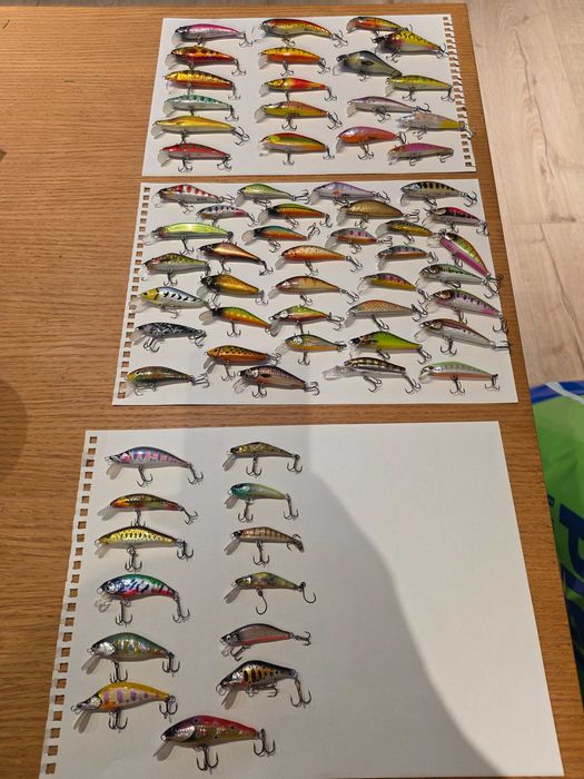 Продавам колекция от ръчно изработени воблери.