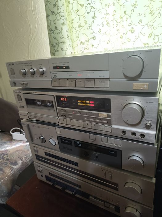 deck Technics - RS-B505+amplificator technics su-500