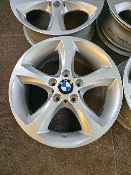 4 Jante Aliaj 5x120 17'' 7J ET 47 - OEM BMW Seria 1 E87 - Seria 3 E46 E90 E91 F30 F31 - X1