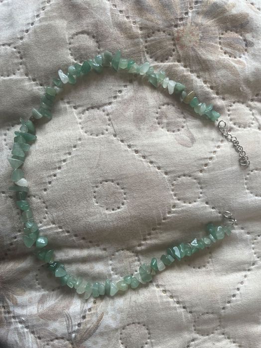 Колие (гердан) от зелен авантюрин