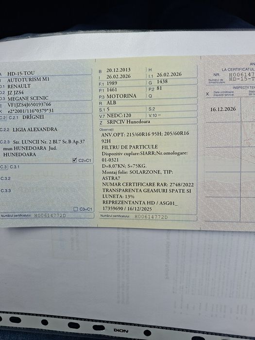 Vând Renault senic x-mode