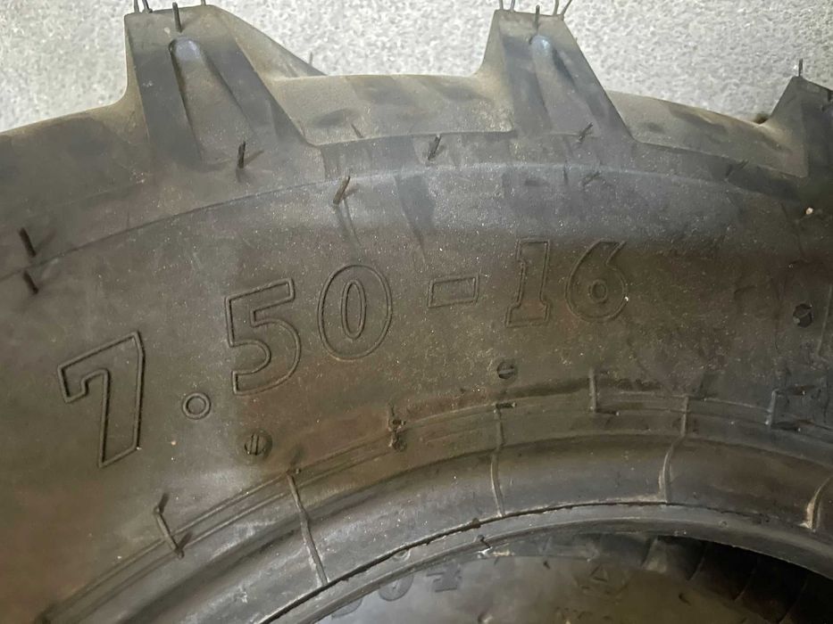 Cauciucuri noi 7.50-16 bkt 8 pliuri anvelope tractor, motocultor