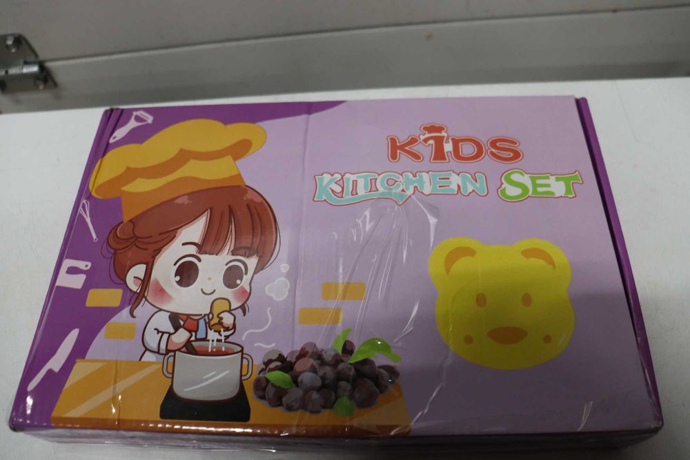 Комплект кухненски инструменти Монтесори, съдове за готвене