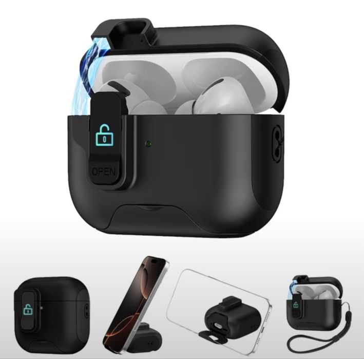 Чехол для Airpods 4,Чехлы для Airpods Pro 3(Противоударные)