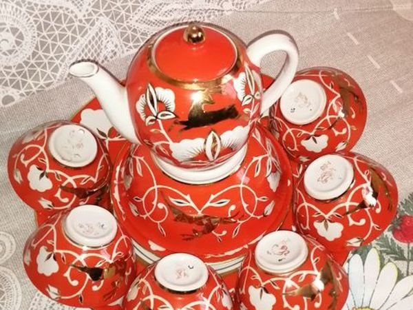 Золотой олень чайный набор