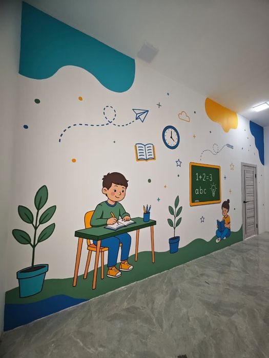 Художественное оформление стен