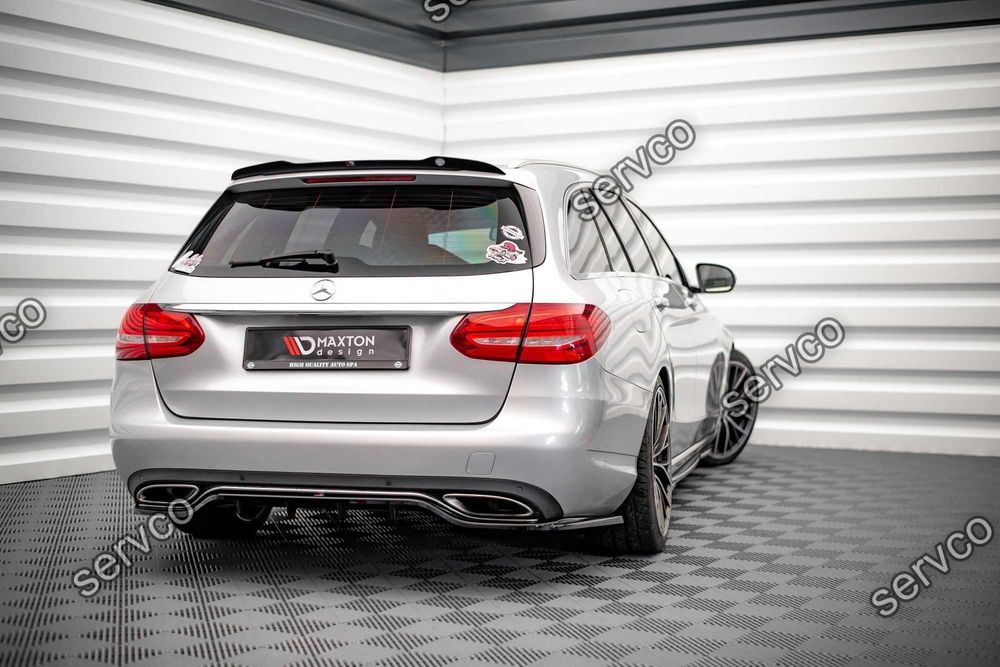 Eleron spoiler cap Mercedes C Class Estate S205 2014-2018 v3 - Maxton Design