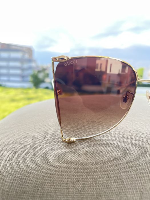 Ochelari Gucci cu lentila maro