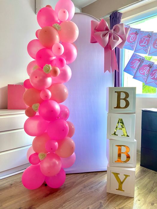 Украса за погача на бебе/добре дошло бебе/разкриване на пол