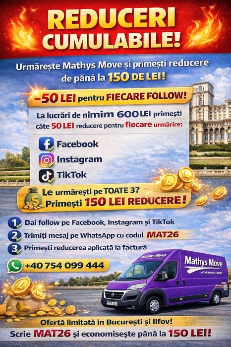 Transport mobila bagaje Mutari produse grele marfa manipulanți