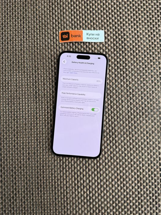 256•Лизинг 37лв/м Iphone 14 Pro Max Black айфон 14 макс черен