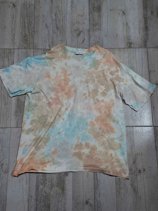 Памучна тениска H&M, стил 'Tie-Dye', лимитирана серия, размер L