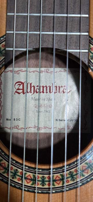 Chitară clasică Alhambra Señorita S3C (7/8)