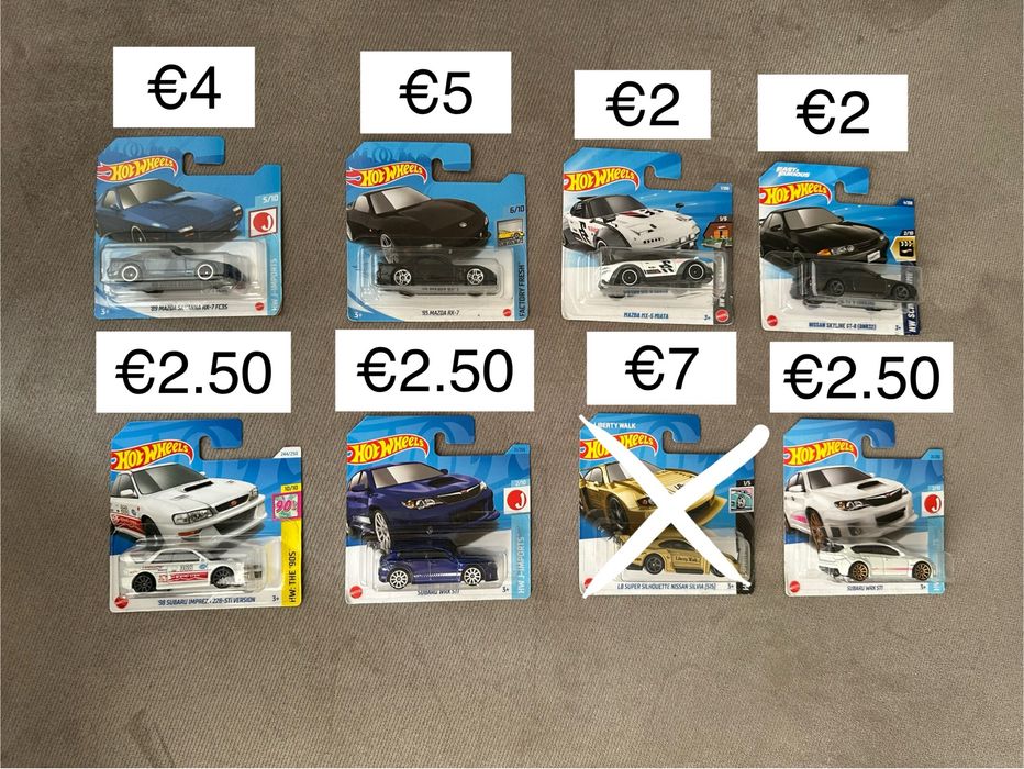 Hot Wheels - mainline BMW, Mercedes, Bentley, Lexus и др.