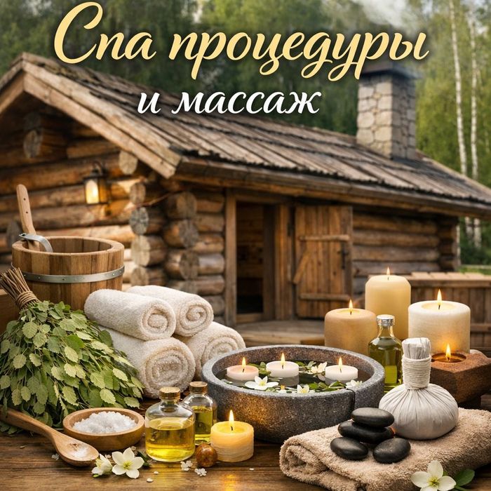 Массаж и Спа процедуры на выезд