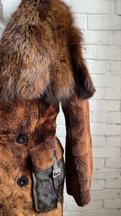 Шуба натуральная -мутон 44-46