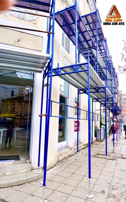 Фасадно скеле под наем