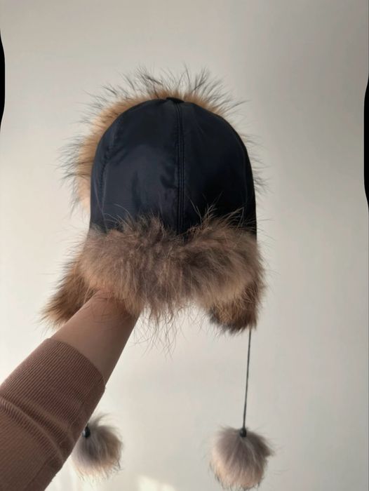 Caciula vu blana vulpe