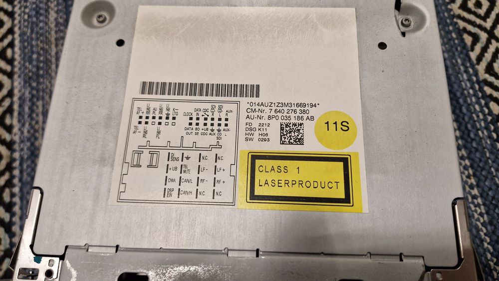 Radio CD Audi Concert