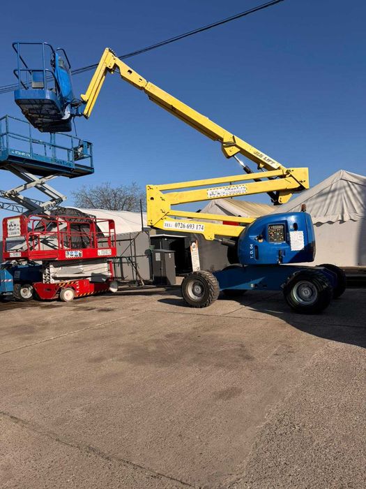 Inchiriez nacela Diesel cu brat articulat pentru teren accidentat