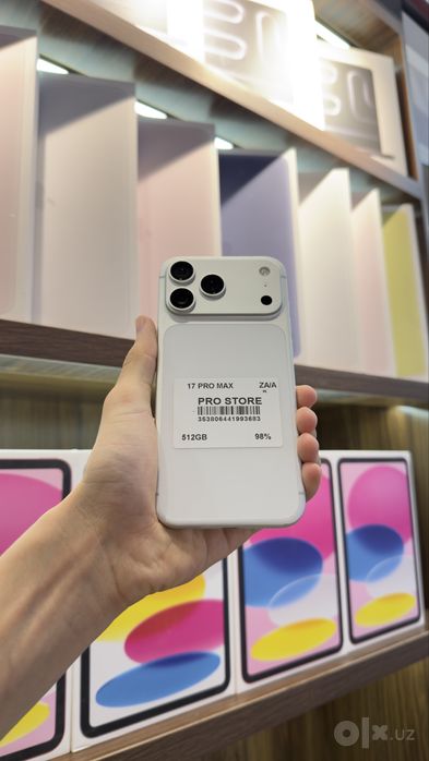 iphone 17 pro max naxtka va nasiya savdoga